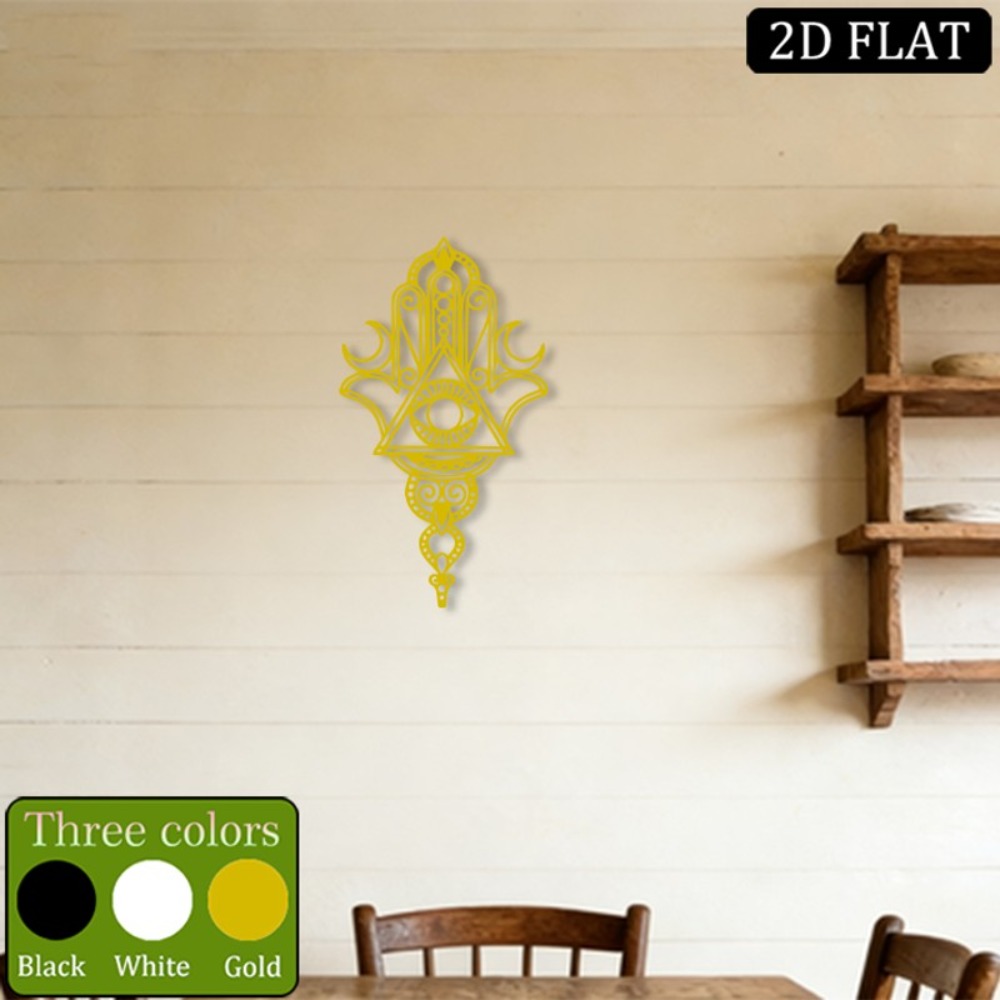 Art & Craft World - CIFBUY Metal Wall Art Hamsa Evil