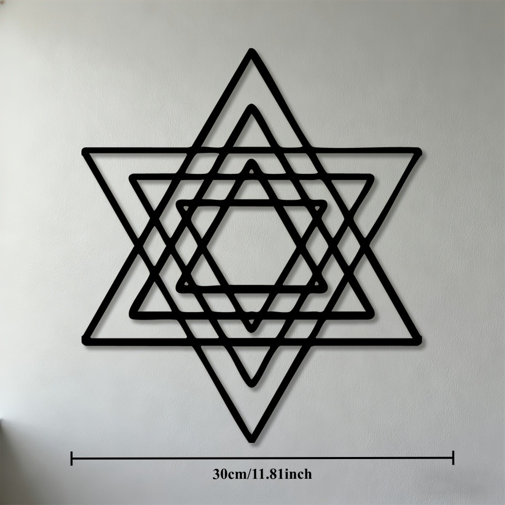 Art & Craft World - CIFBUY Metal Wall Art Iron Star