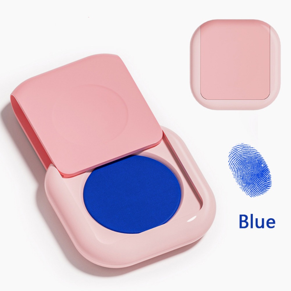 Stamping Ink Pad - Clear Stamping Mini Fingerprint Ink Pad