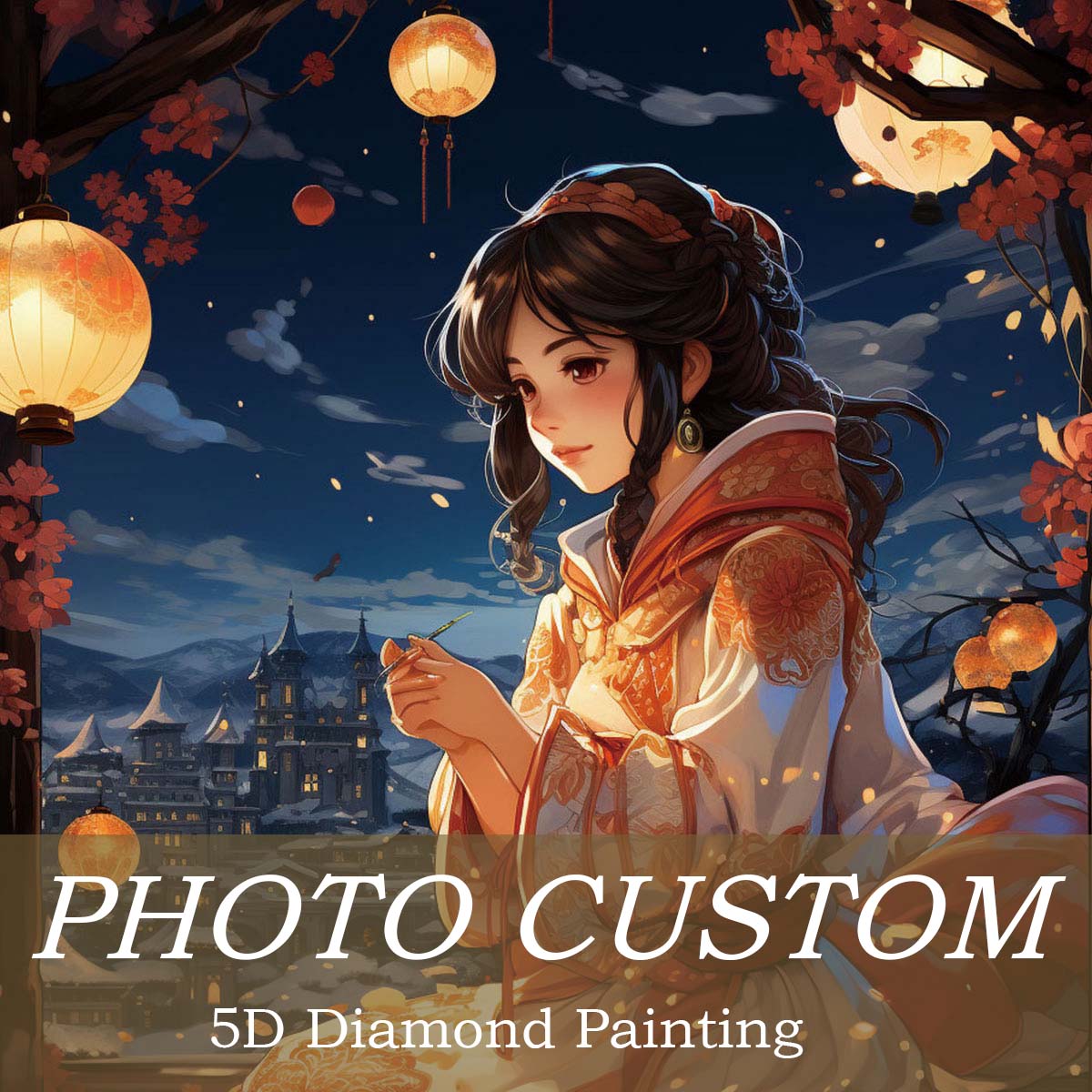 Art And Craft Exclusives - Customized Personalized Adult 5D Full Diamond