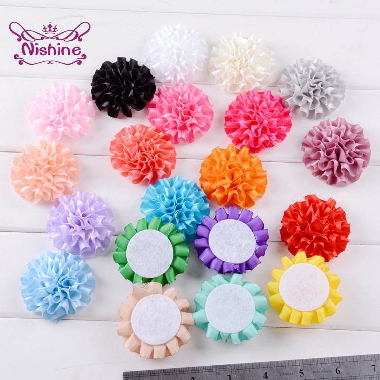 50pcs/lot Polyester Ribbon Flo - Art And Craft Hair 评论和价格