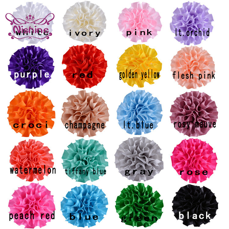 50pcs/lot Polyester Ribbon Flo - Art And Craft Hair 评论和价格