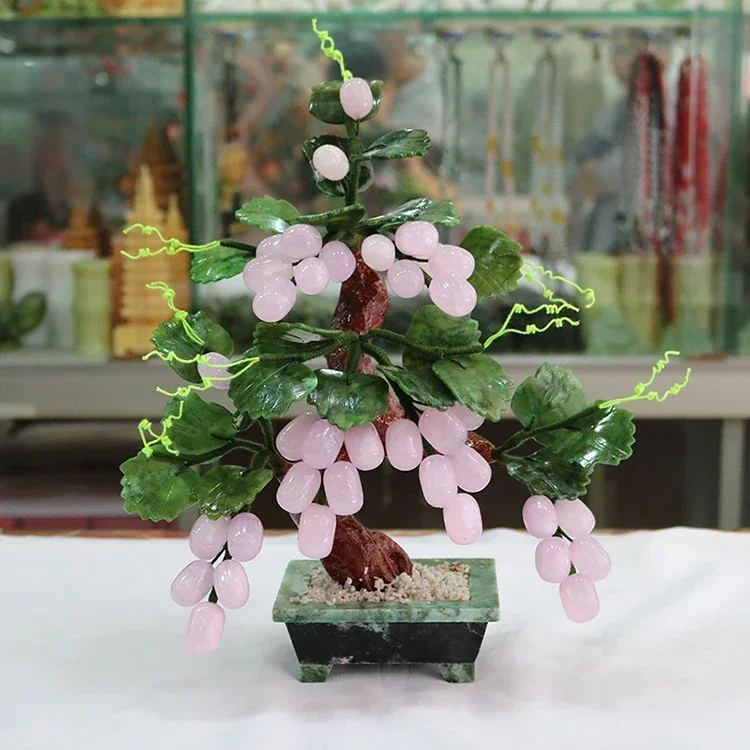 Stone ornament grape tree Zhao - Tv Art And Craft 评论和价格