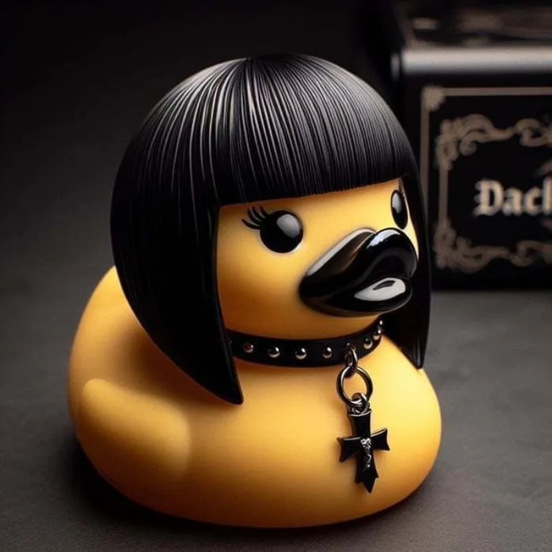 Car Statue Death Rock Duck Orn - Art Craft Duck 评论和价格