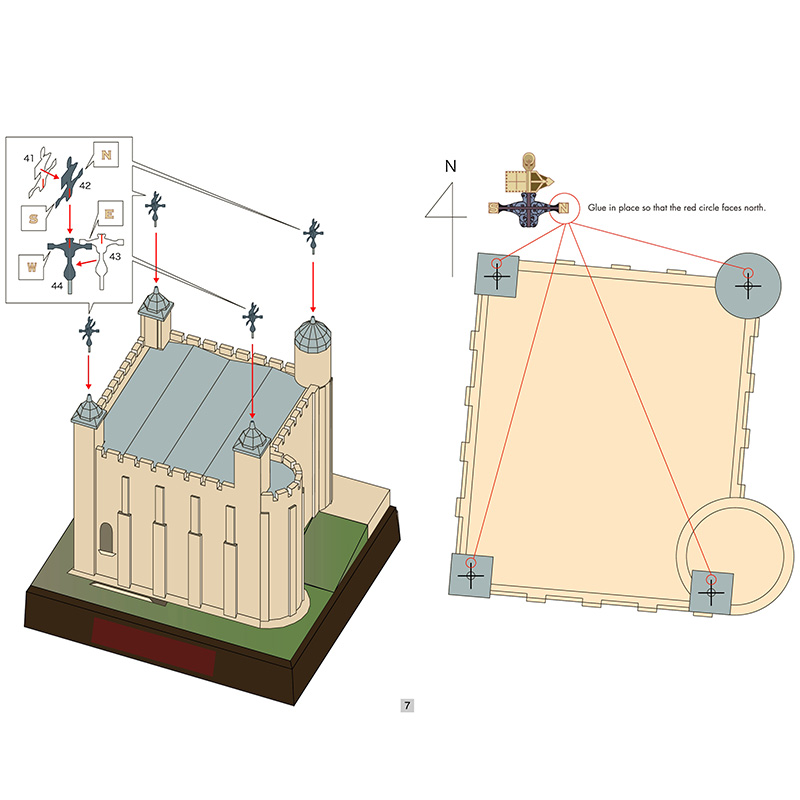United Kingdom Tower of London - Art Craft Cardboard 评论和价格