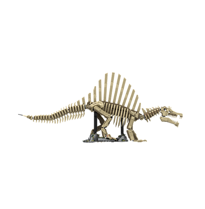 2246pcs MOC Dinosaurs Spinosau - Art Craft Building 评论和价格