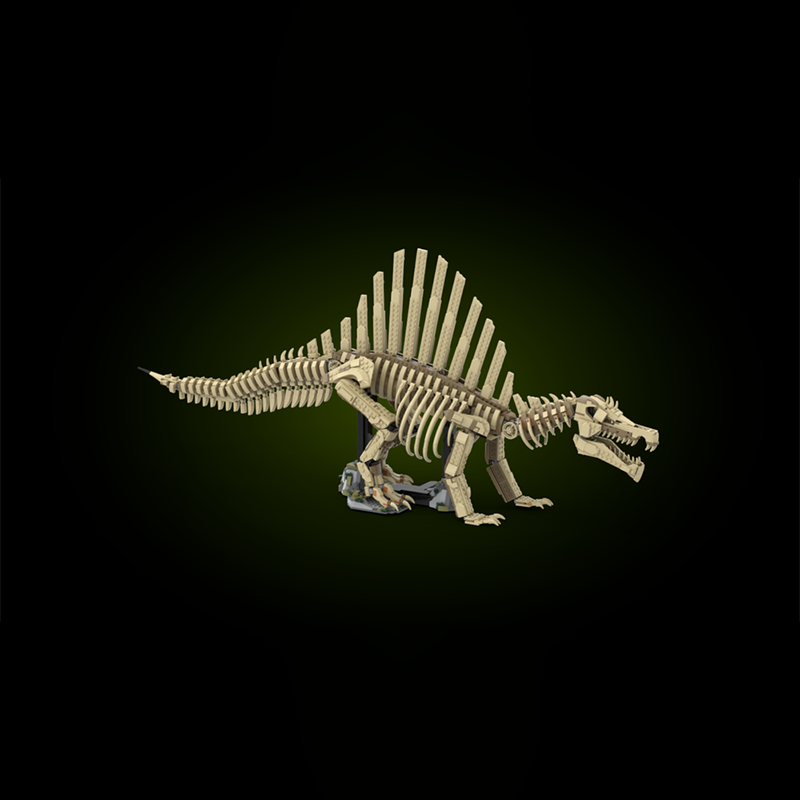 2246pcs MOC Dinosaurs Spinosau - Art Craft Building 评论和价格