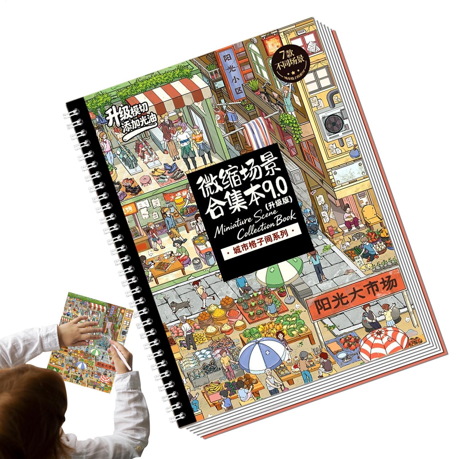 Scene Stickers Cute 3D Visual  - Art Craft Restaurant 评论和价格