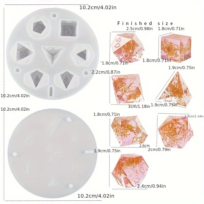 1setsilicone resin die molds ， - Resin Casting Mold 评论和价格