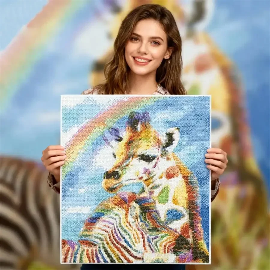 giraffe  zebra animal diy Art  - Art Craft Zebra 评论和价格