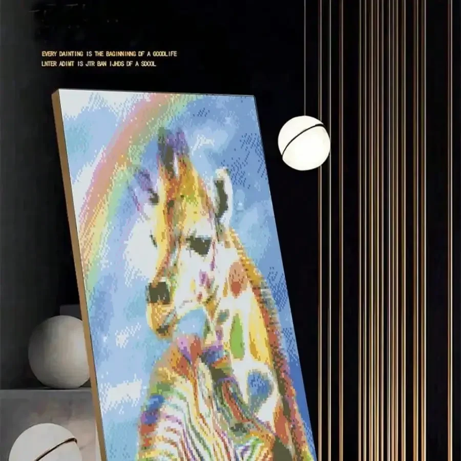 giraffe  zebra animal diy Art  - Art Craft Zebra 评论和价格