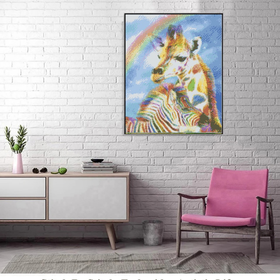 giraffe  zebra animal diy Art  - Art Craft Zebra 评论和价格