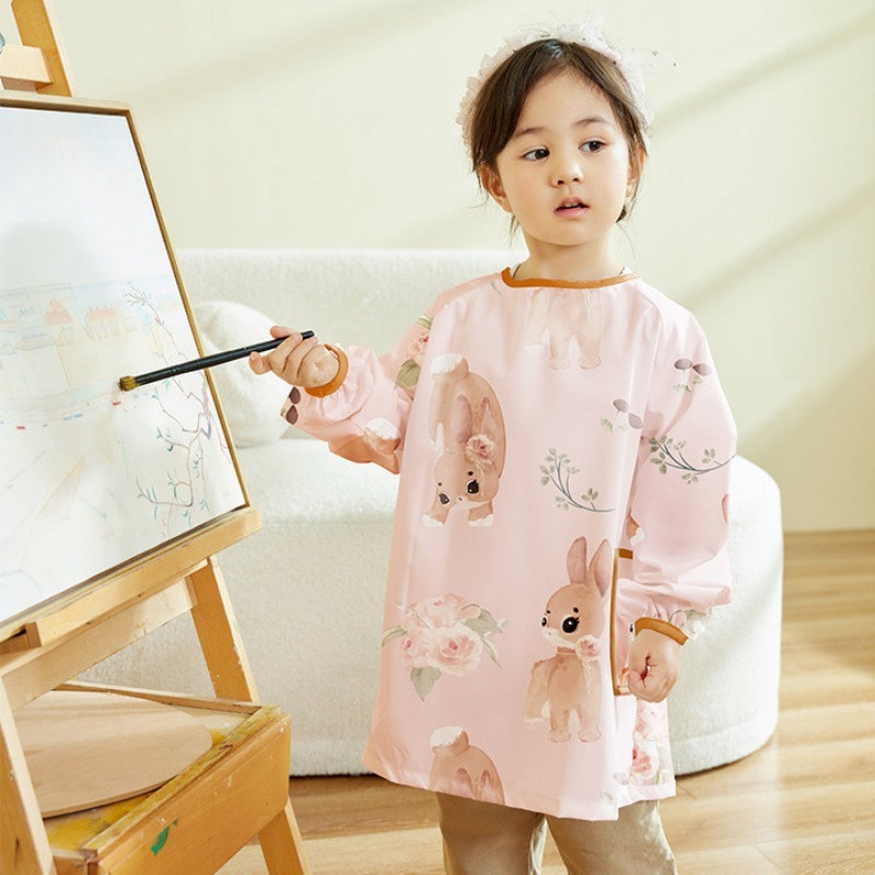 Children Waterproof Art Cover  - Art Craft For Preschoolers 评论和价格