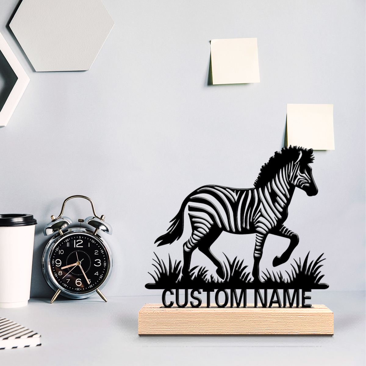 1pc Zebra Customizable Letter  - Art Craft Zebra 评论和价格