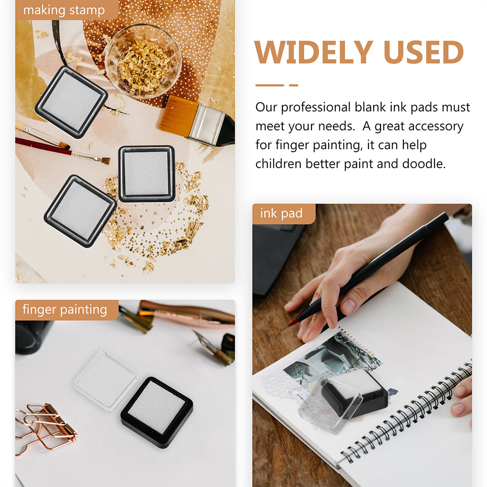 15pcs Ink Pads Ink Pads Blank  - Stamping Ink Pad 评论和价格