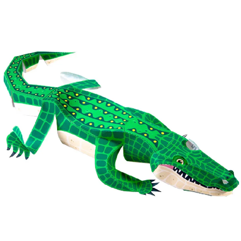 Alligator Crocodile Folding Or - Art Craft Cardboard 评论和价格