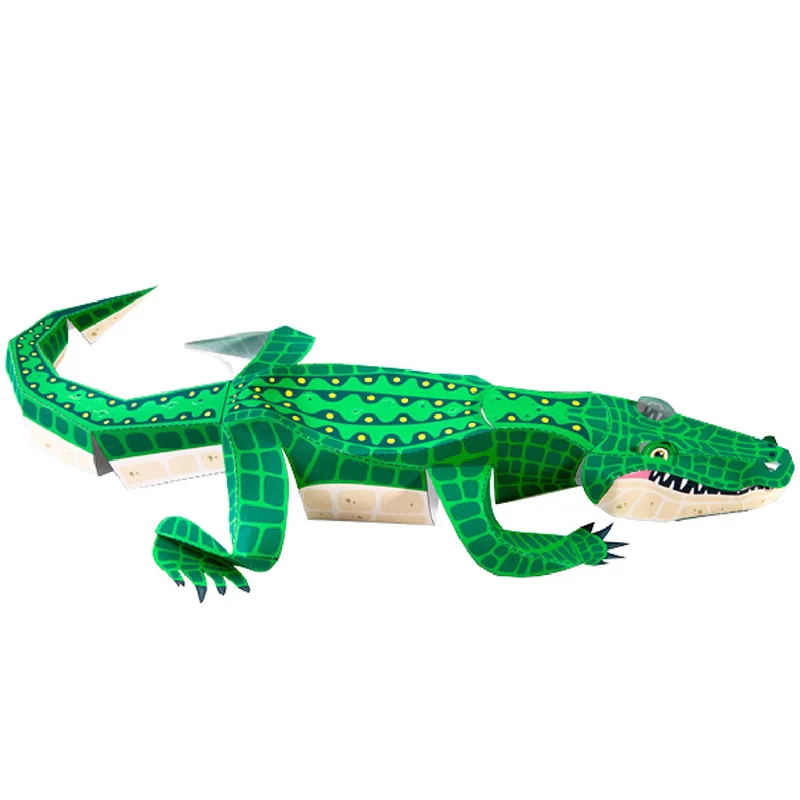 Alligator Crocodile Folding Or - Art Craft Cardboard 评论和价格