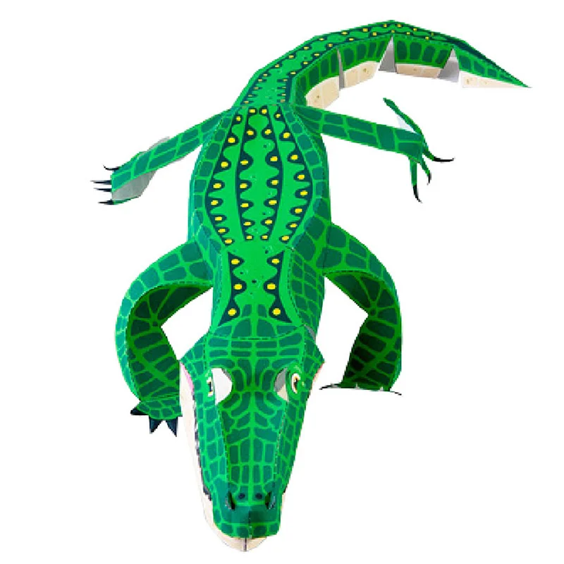 Alligator Crocodile Folding Or - Art Craft Cardboard 评论和价格