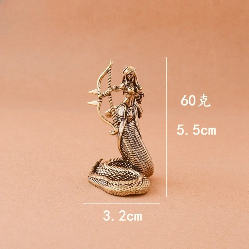 1pcs  Brass Medusa Ornaments A - Tv Art And Craft 评论和价格