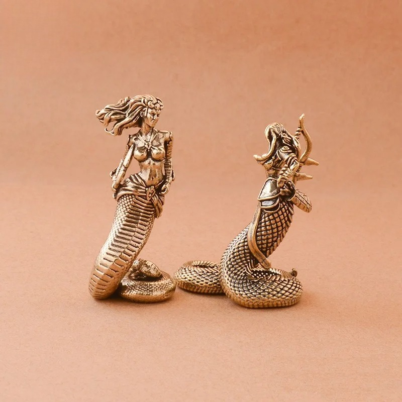 1pcs  Brass Medusa Ornaments A - Tv Art And Craft 评论和价格