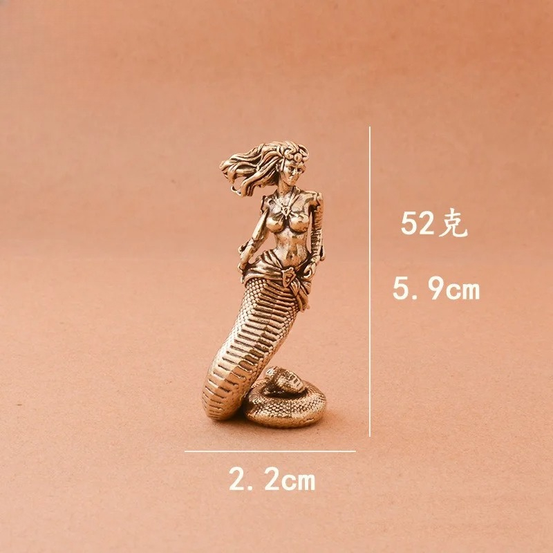 1pcs  Brass Medusa Ornaments A - Tv Art And Craft 评论和价格