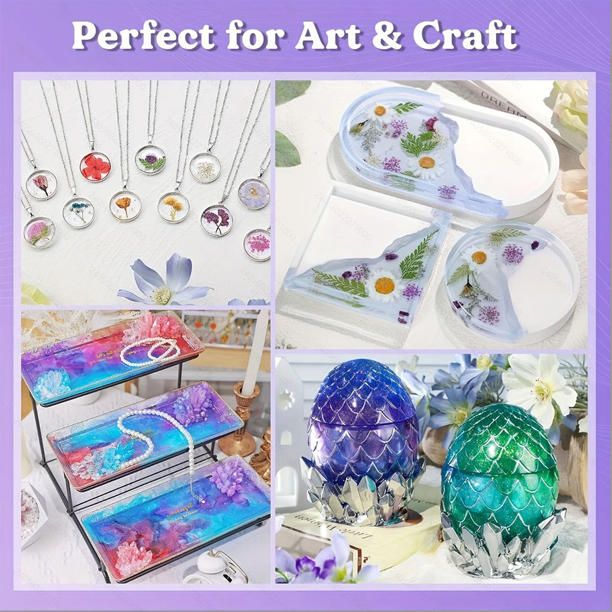 125ml/250ml Crystal Clear Cast - Resin Casting Mold 评论和价格