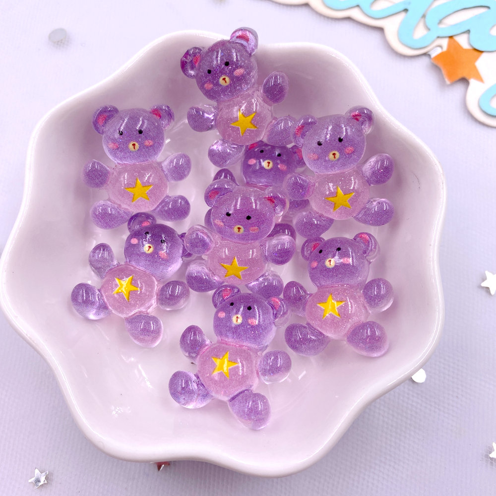 20Pcs Resin Glitter Kawaii Col - Tv Art And Craft 评论和价格