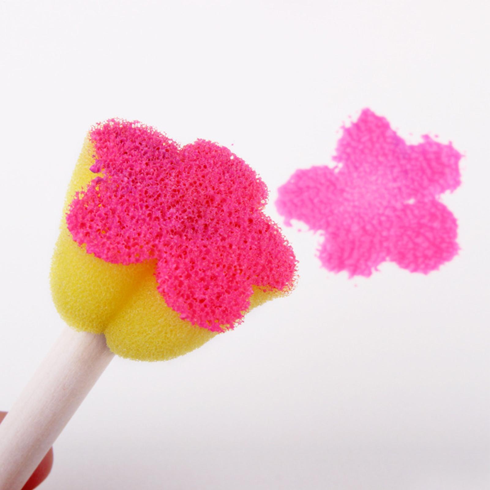 5PCS Reusable Kids Paint Spong - Art Craft For Preschoolers 评论和价格