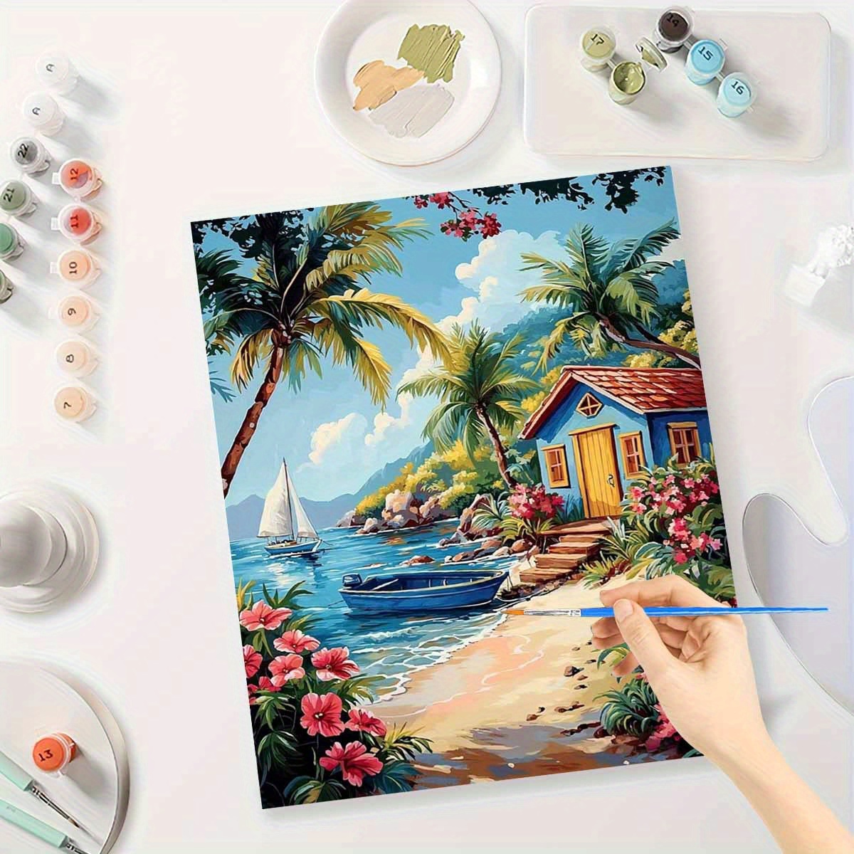 Paint By Numbers Kit for Adult - Tv Art And Craft 评论和价格
