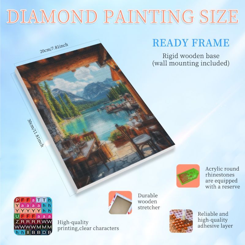 RUOPOTY Framed Holiday Restaur - Art Craft Restaurant 评论和价格