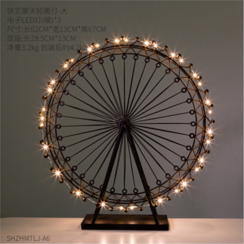 Iron art Ferris wheel decorati - Art Craft Restaurant 评论和价格