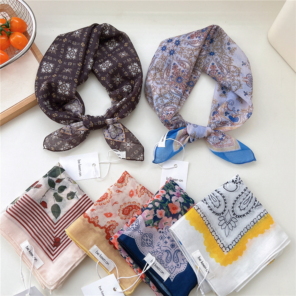 55cm Ladies Cotton Flower Prin - Art And Craft Hair 评论和价格