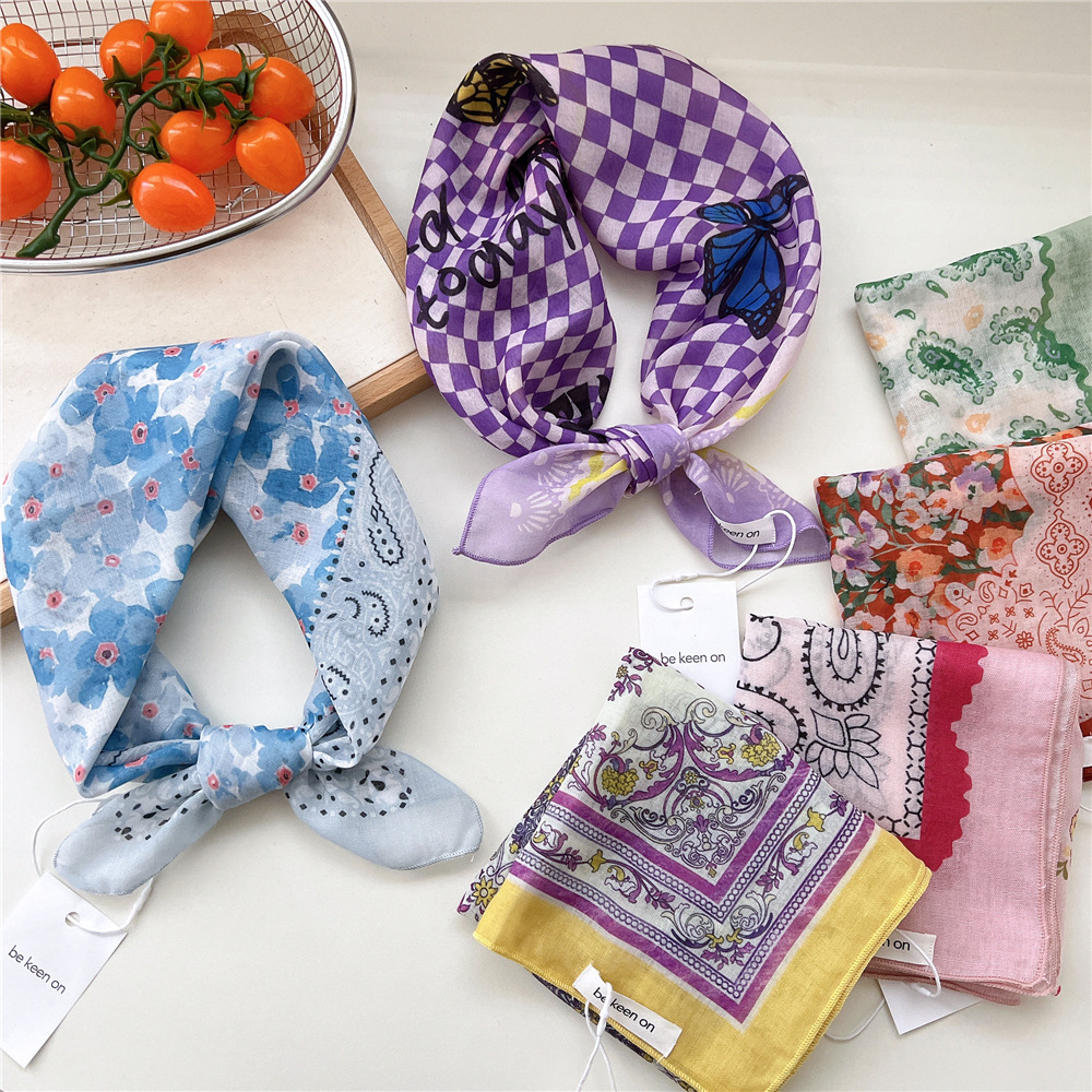 55cm Ladies Cotton Flower Prin - Art And Craft Hair 评论和价格