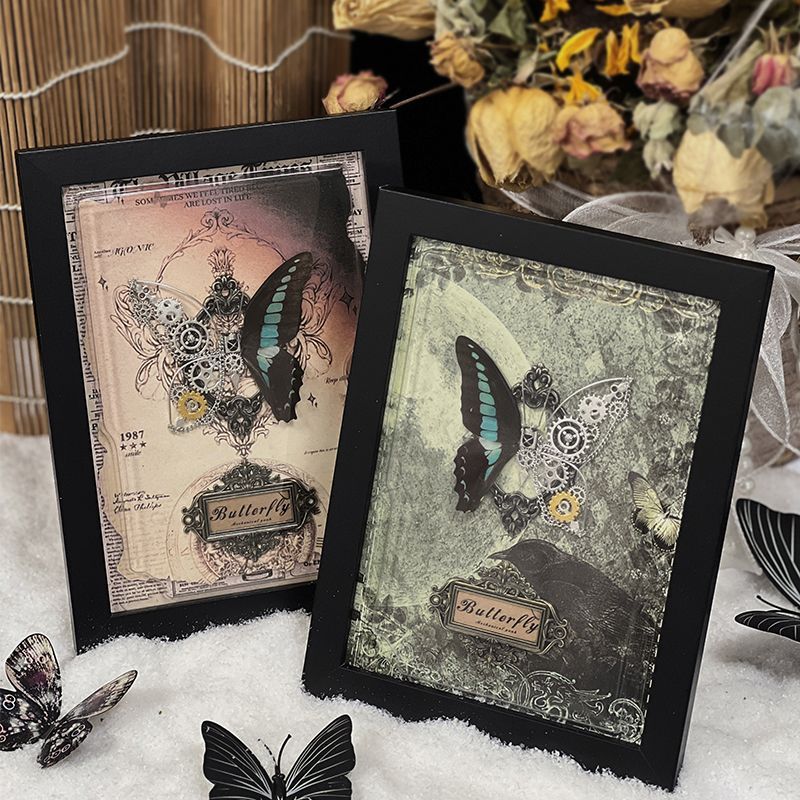 Steampunk Butterfly Frame DIY  - Art Craft With Paper 评论和价格
