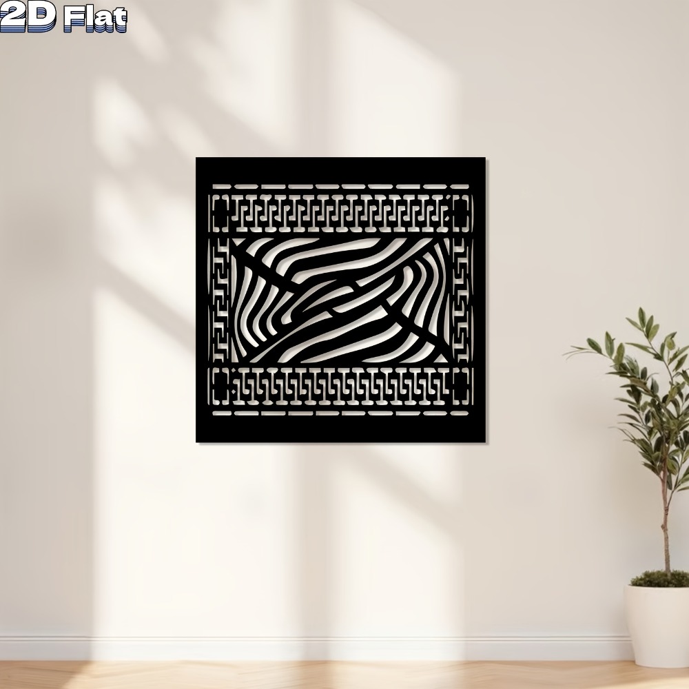 CIFBUY Metal Wall Art Zebra St - Art Craft Zebra 评论和价格