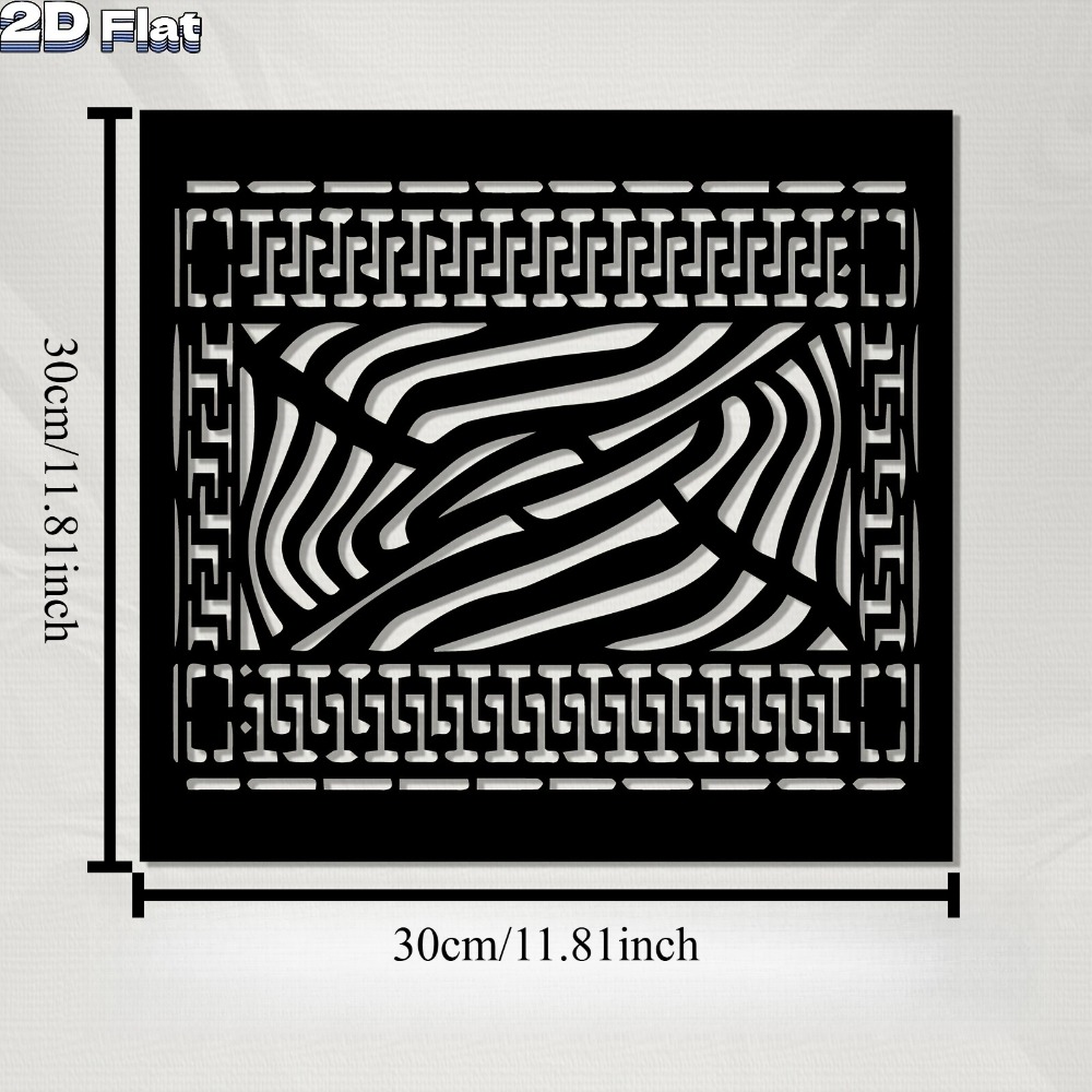 CIFBUY Metal Wall Art Zebra St - Art Craft Zebra 评论和价格