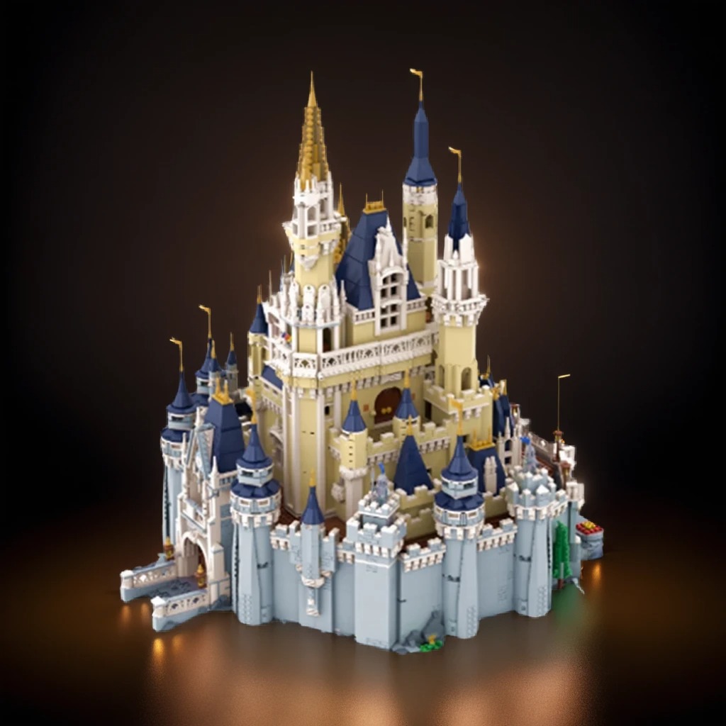 10904pcs MOC Disnay 71040*3 Pe - Art Craft Building 评论和价格
