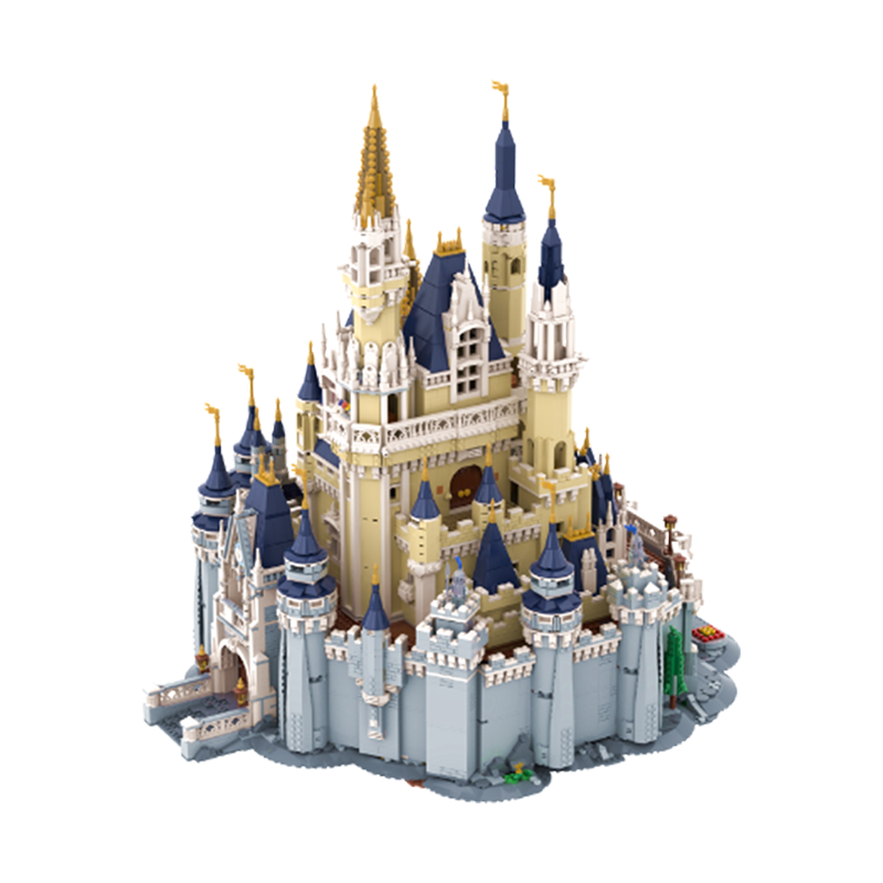 10904pcs MOC Disnay 71040*3 Pe - Art Craft Building 评论和价格