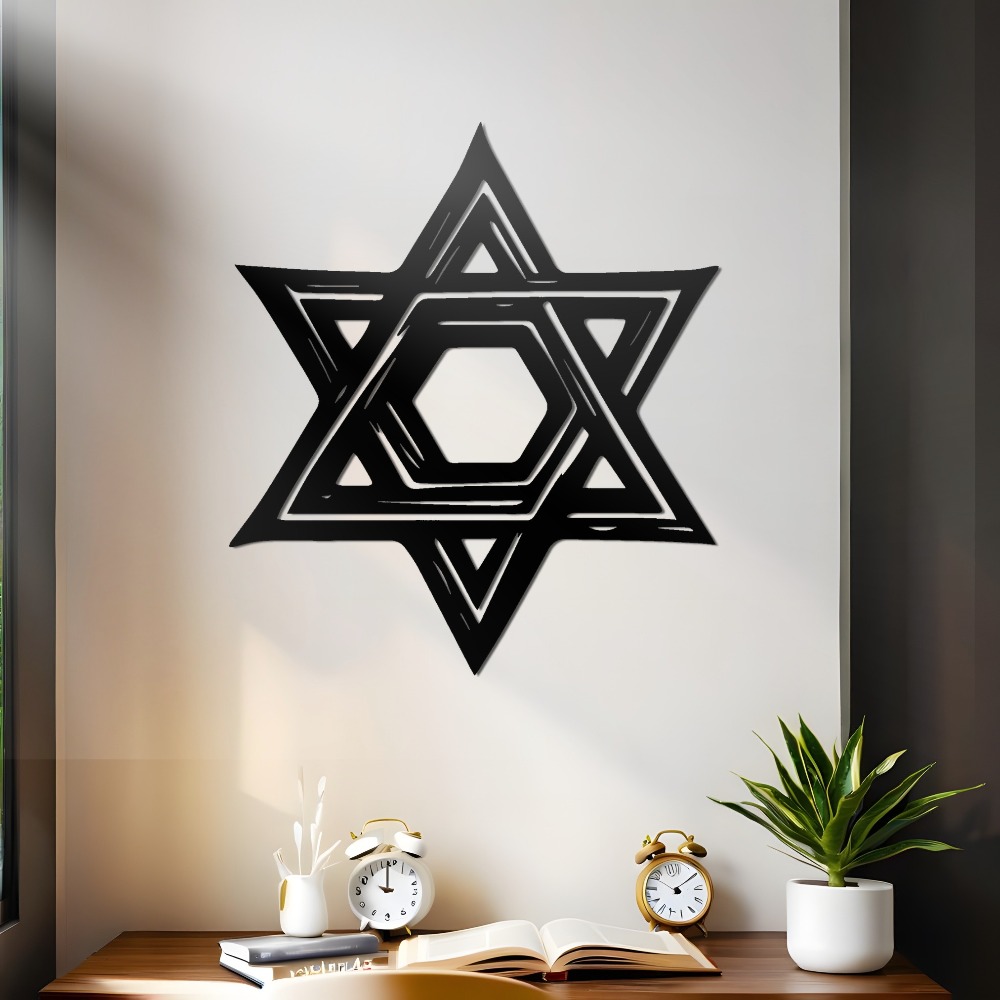 CIFBUY Iron Wall Art Star of D - Art & Craft World 评论和价格