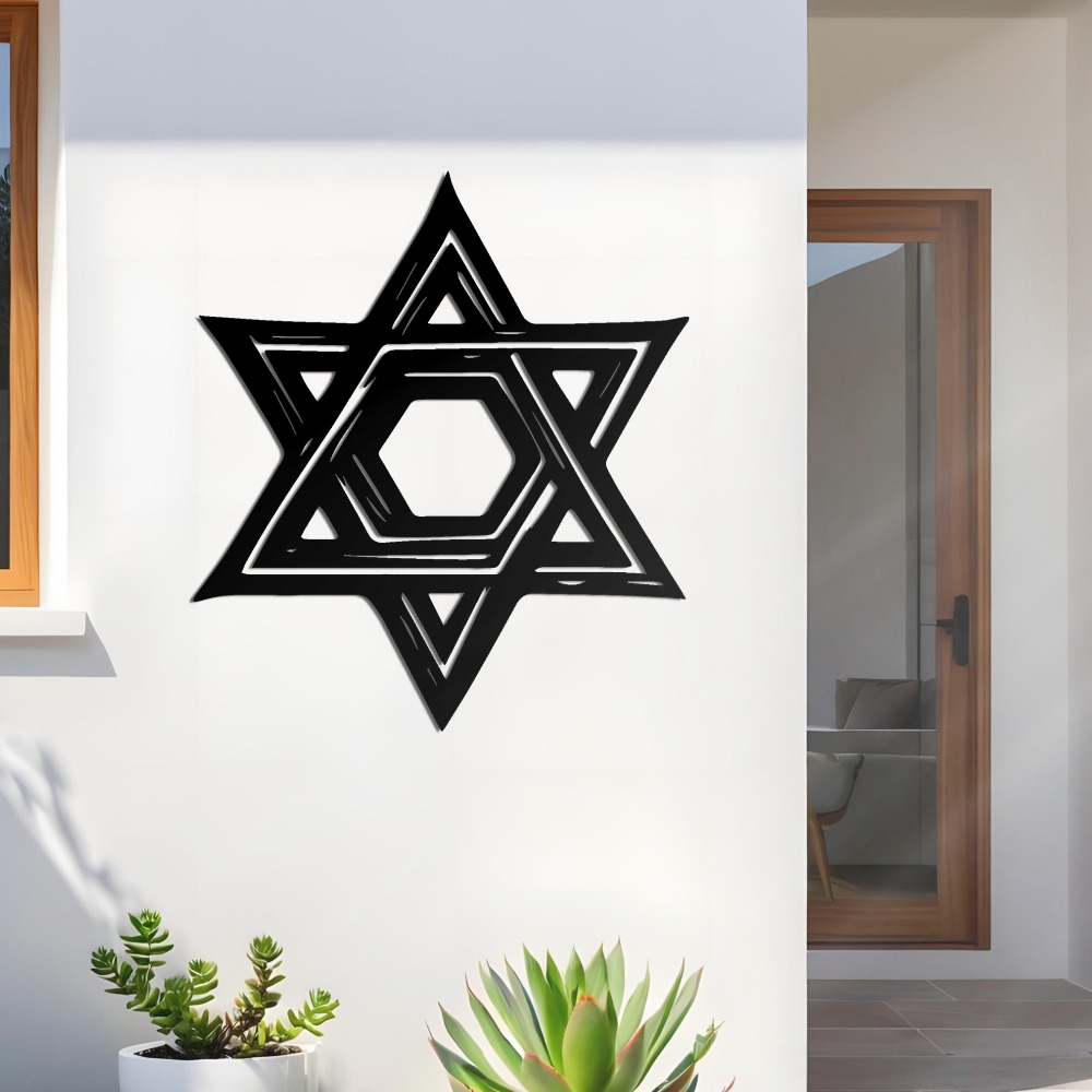 CIFBUY Iron Wall Art Star of D - Art & Craft World 评论和价格