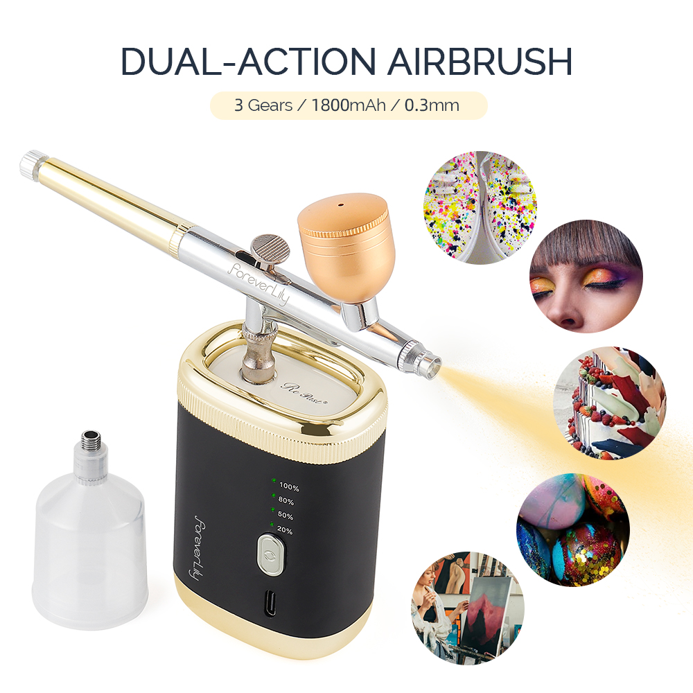 3 Speed Portable Airbrush Comp - Art And Craft Hair 评论和价格