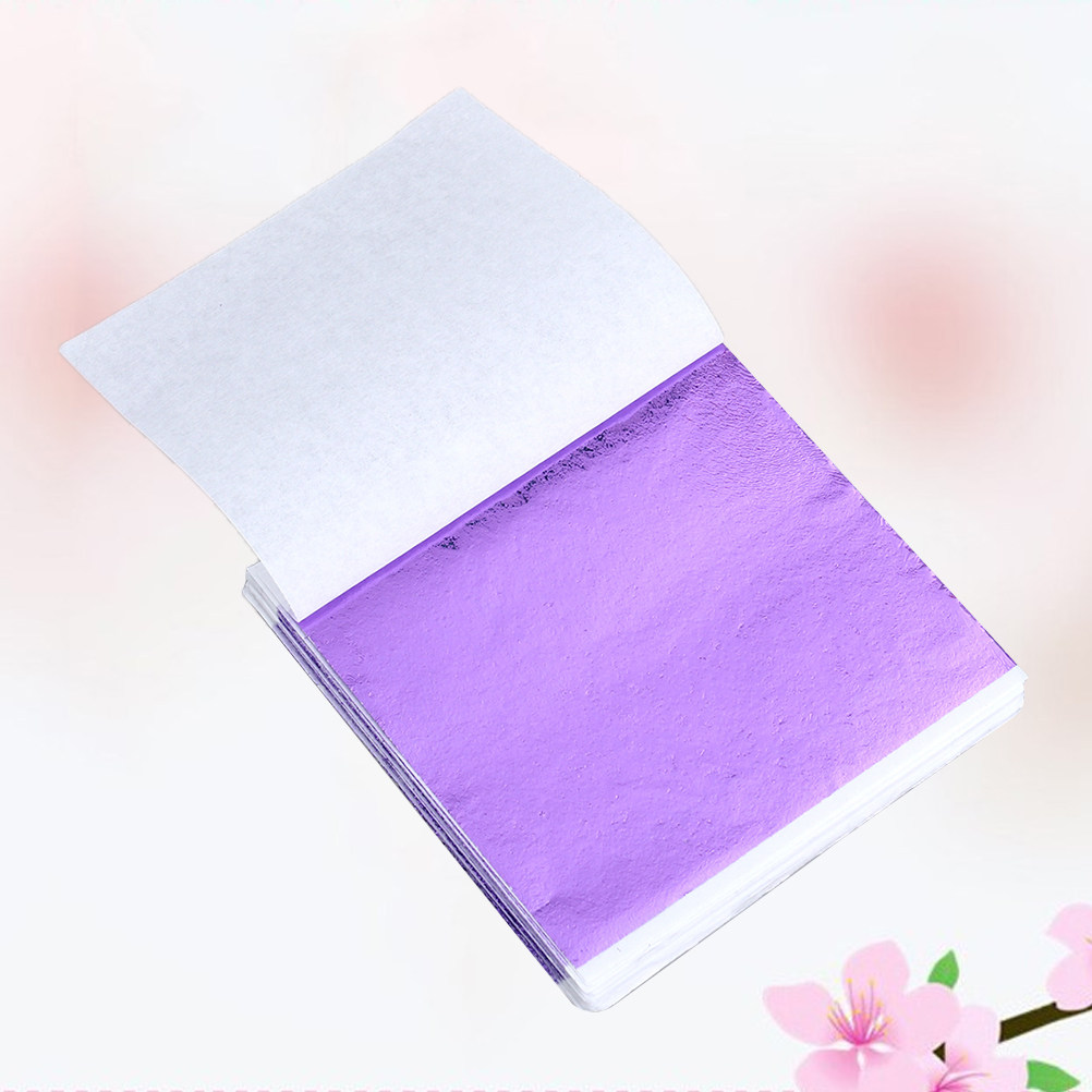 50Pcs 8x8.5cm Gold Leaf Sheets - Art Craft With Paper 评论和价格