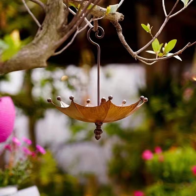1pc Vintage Metal Umbrella Bir - Art Craft Umbrella 评论和价格