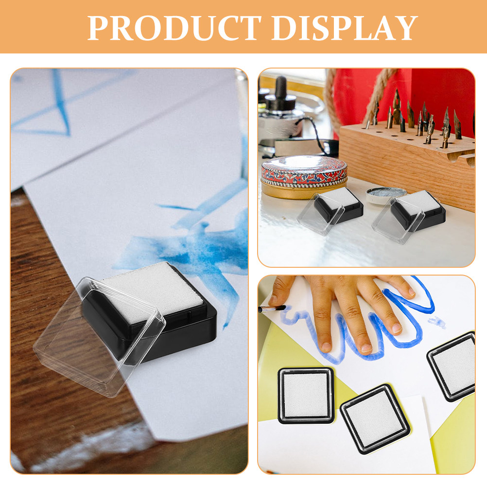 6 Pcs Blank DIY Ink Pad Inkpad - Stamping Ink Pad 评论和价格