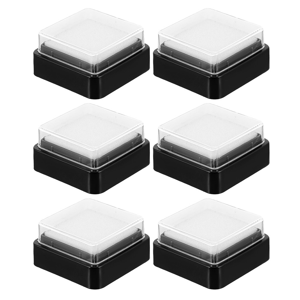 6 Pcs Blank DIY Ink Pad Inkpad - Stamping Ink Pad 评论和价格