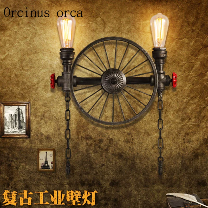 Water pipe wall lamp, American - Art Craft Restaurant 评论和价格