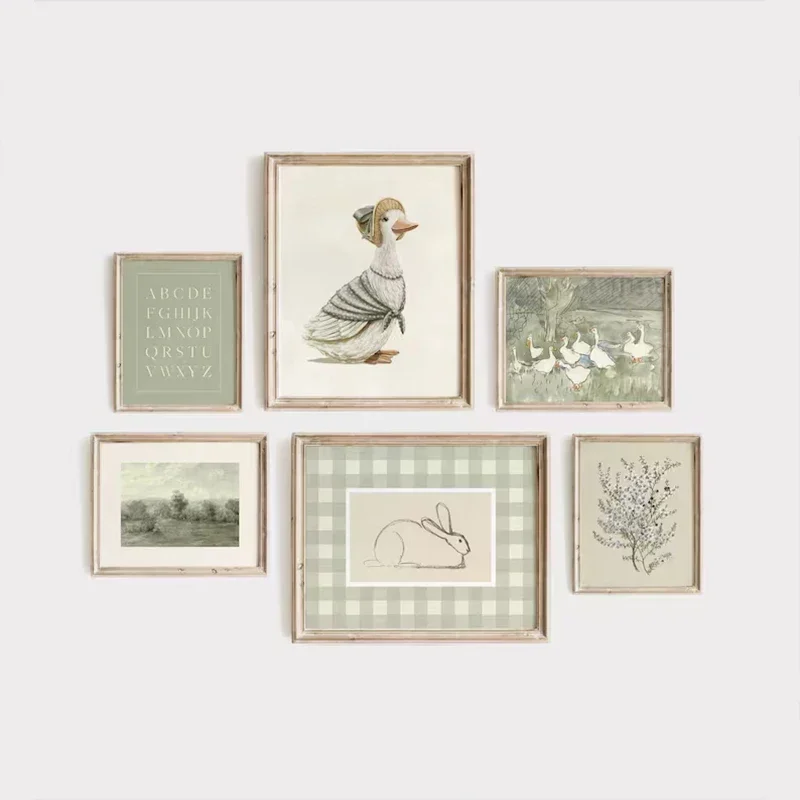 Green Bohemian Nursery Gallery - Art Craft Duck 评论和价格