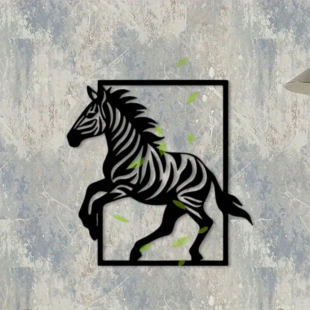 CIFBUY Metal Wall Art Zebra Ir - Art Craft Zebra 评论和价格