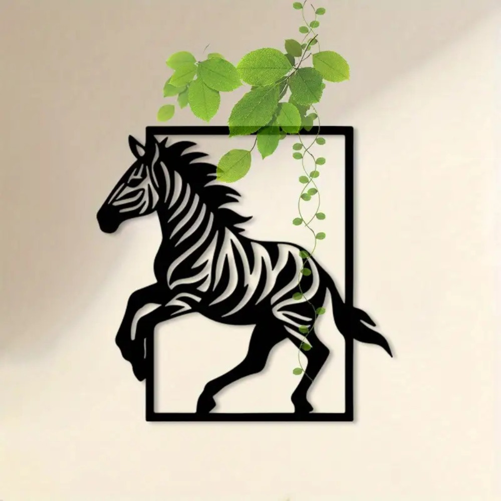 CIFBUY Metal Wall Art Zebra Ir - Art Craft Zebra 评论和价格