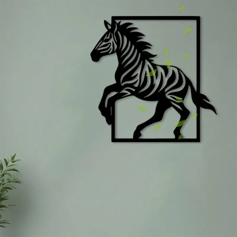 CIFBUY Metal Wall Art Zebra Ir - Art Craft Zebra 评论和价格